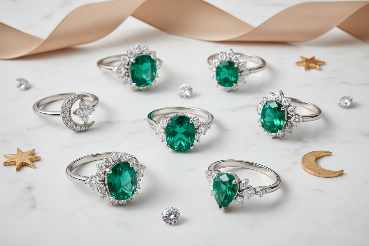 Emerald Rings