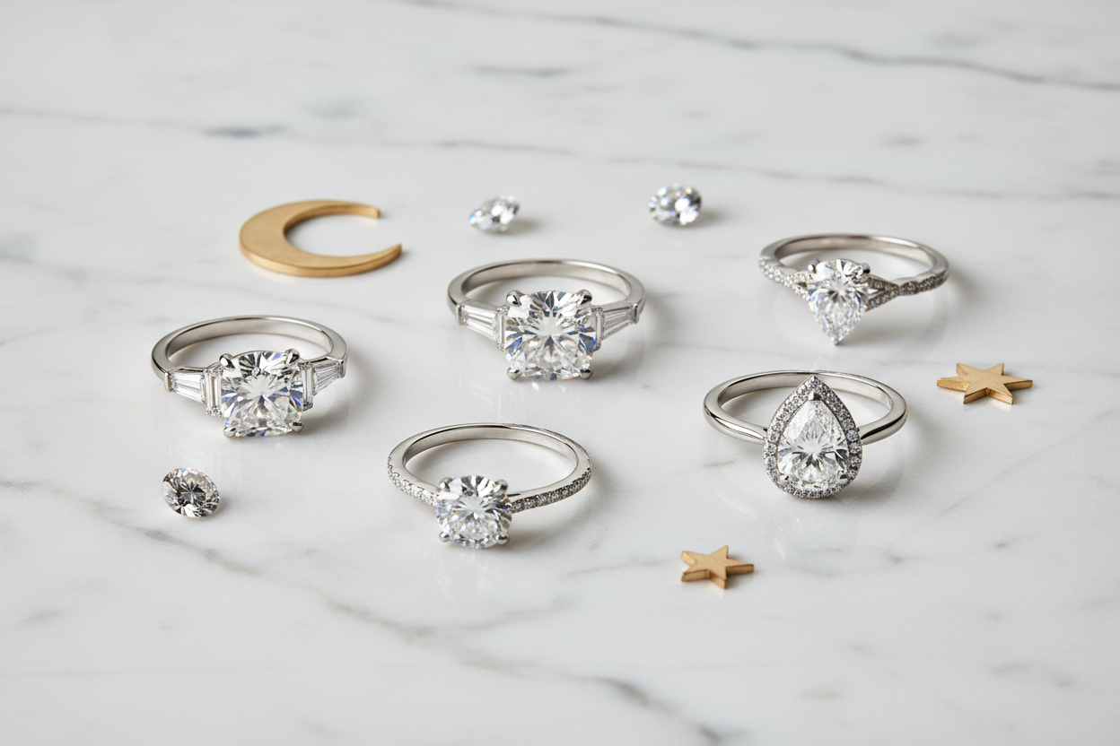 Lab Grown Diamond Rings