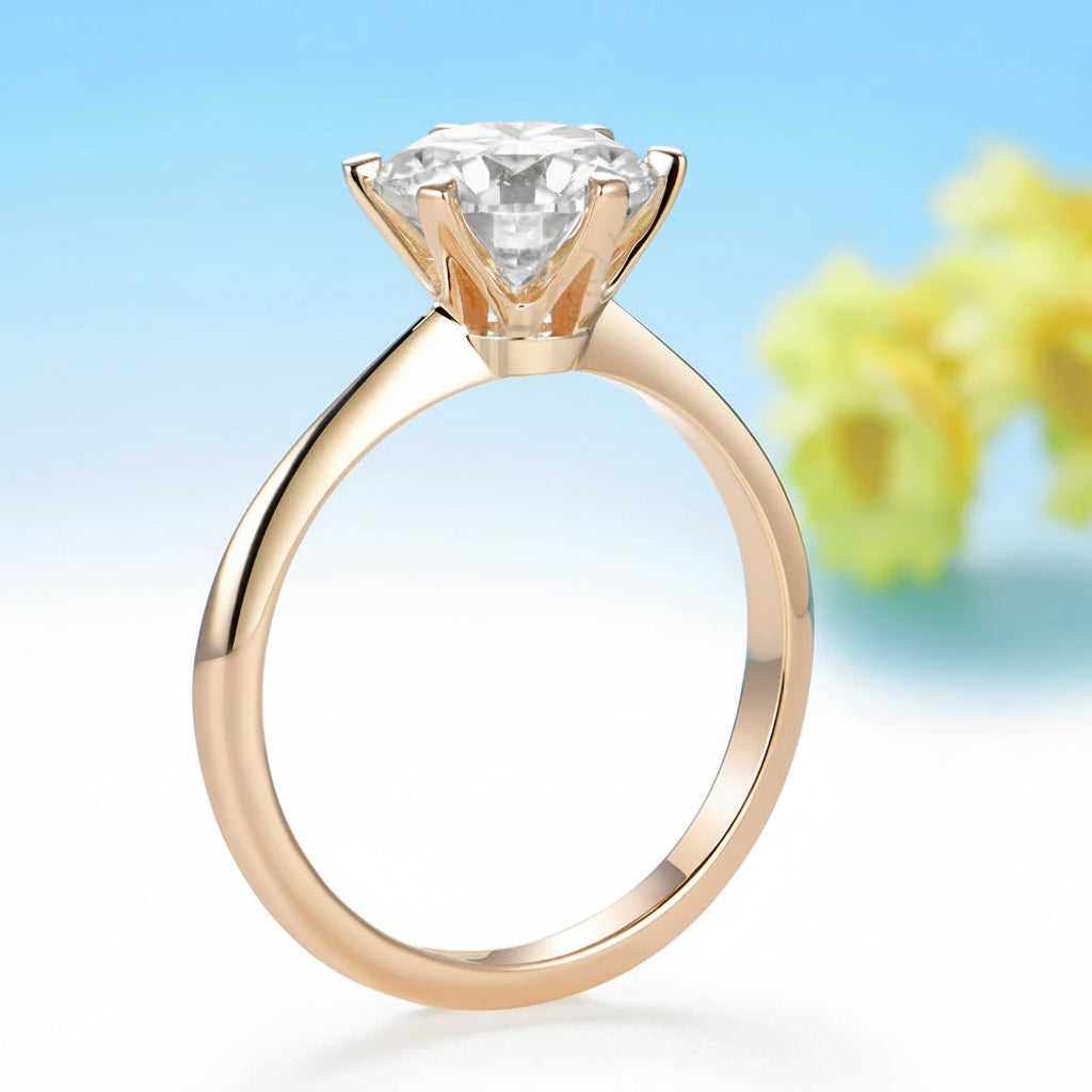 Diamant Éternel IGI Diamond Ring – yellow gold option