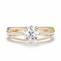 Diamant Coussin 1CT IGI Lab Grown Diamond Ring