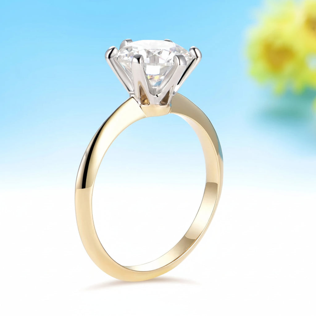 Solitaire 1.5CT IGI Lab Diamond Ring – white gold setting