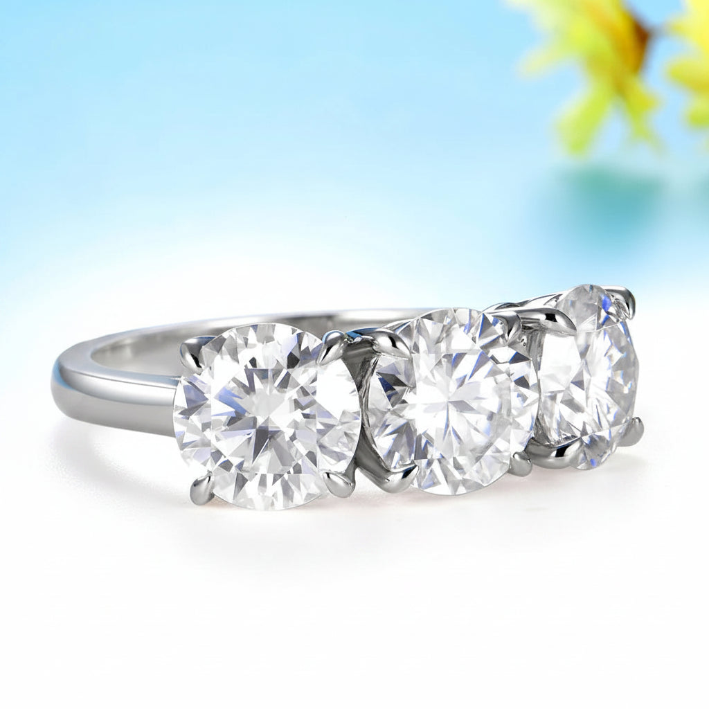 Diamant 6CTW IGI Lab Diamond Ring – white gold setting