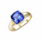 Azura Sapphire Moissanite Ring