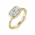 Cercle OMC Cut Moissanite Ring – rose gold setting