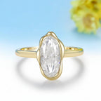 Étoile Diamond Solitaire Ring – white gold setting