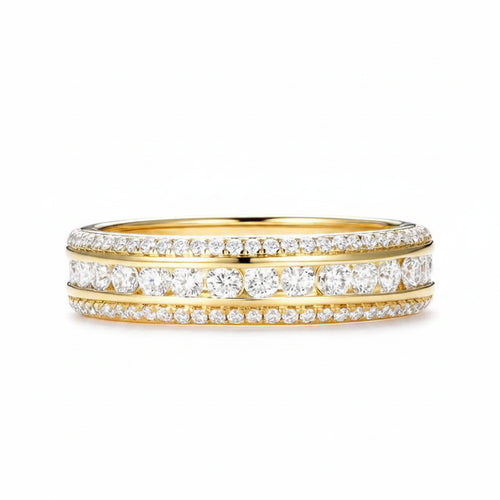 Céleste Moissanite Band Ring