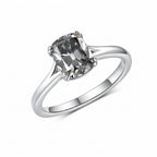 Velours Gris OMC Cushion Ring – worn on hand