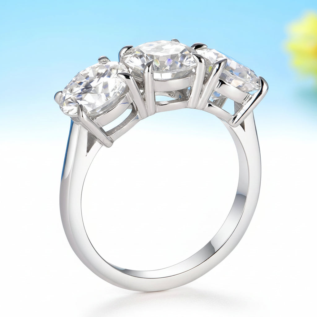 Diamant 6CTW IGI Lab Diamond Ring – yellow gold option