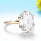 Ovale OMC Champagne Grande Ring – yellow gold setting