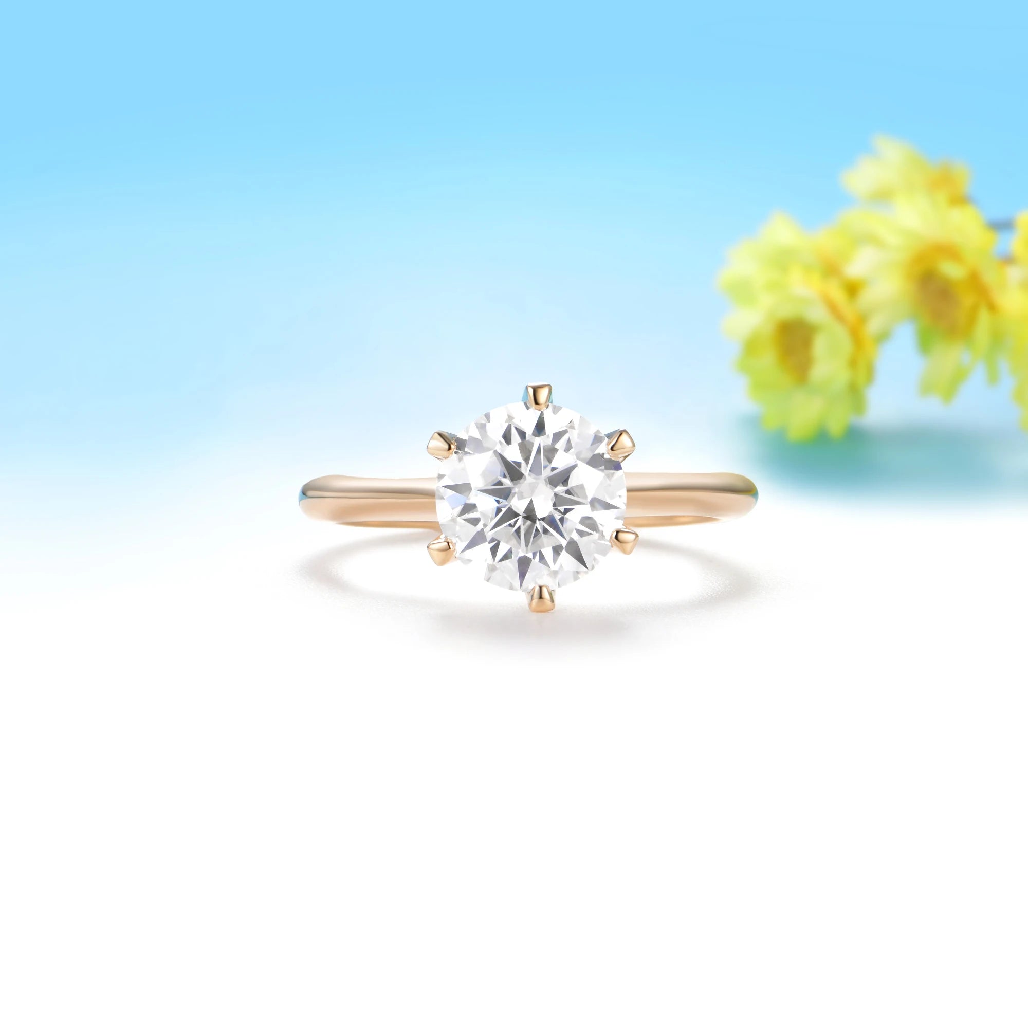 Diamant Éternel IGI Diamond Ring – worn on hand