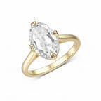 Ovale OMC Majestic 4.5CT Moissanite Ring