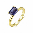 Arc-en-Ciel Alexandrite Emerald Ring – white gold setting