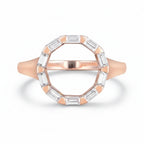 Cercle Étoilé 1CTW Moissanite Band Ring – moissanite eternity band in solid gold by Lunara
