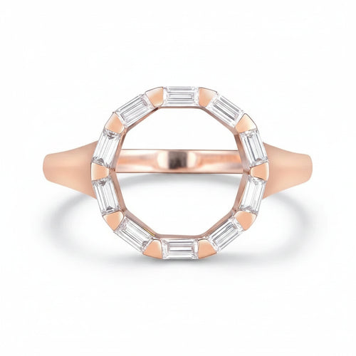 Cercle Étoilé 1CTW Moissanite Band Ring – moissanite eternity band in solid gold by Lunara