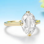 Ovale OMC Majestic 4.5CT Moissanite Ring