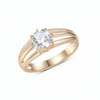 Diamant Coussin 1CT IGI Lab Grown Diamond Ring
