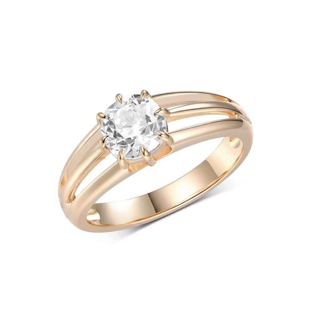 Diamant Coussin 1CT IGI Lab Grown Diamond Ring